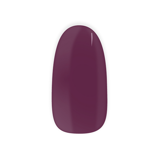 Paulette Purple gel nail strips in diep pruimpaars - Maniac Nails