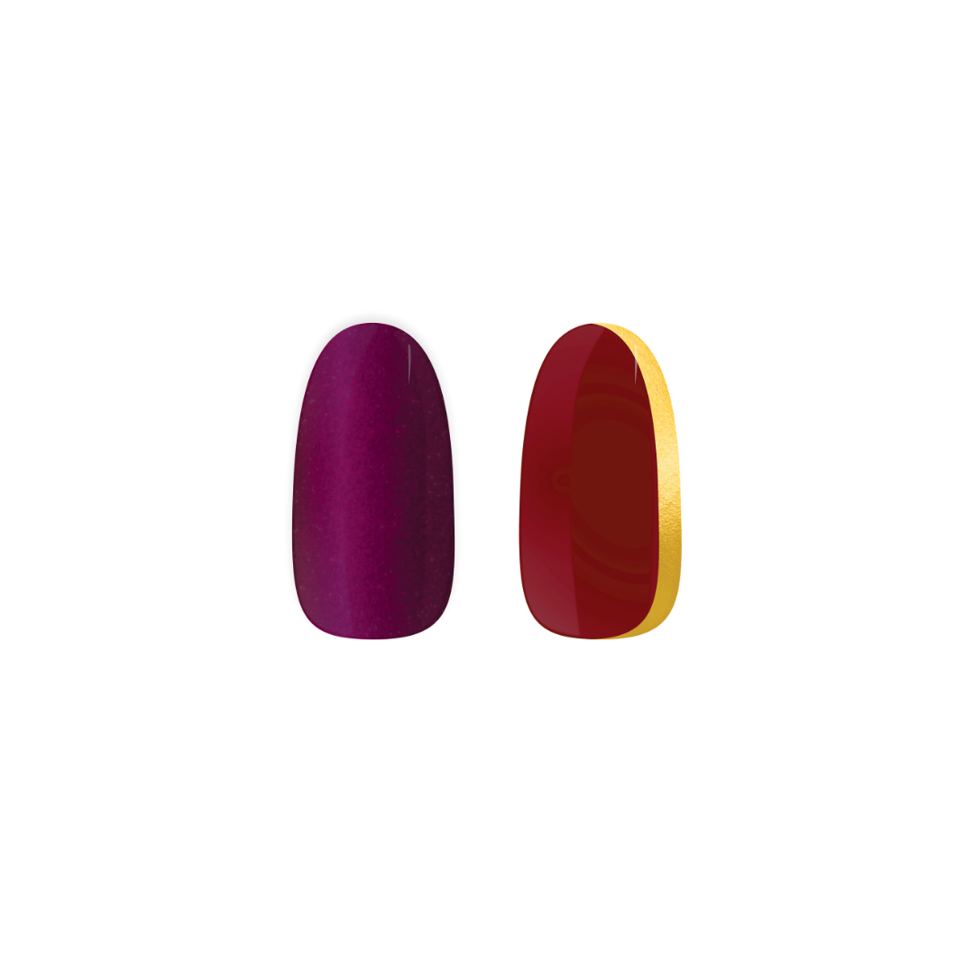 Perfect gift van Maniac nails - Deep Muse en Bordeaux Blink
