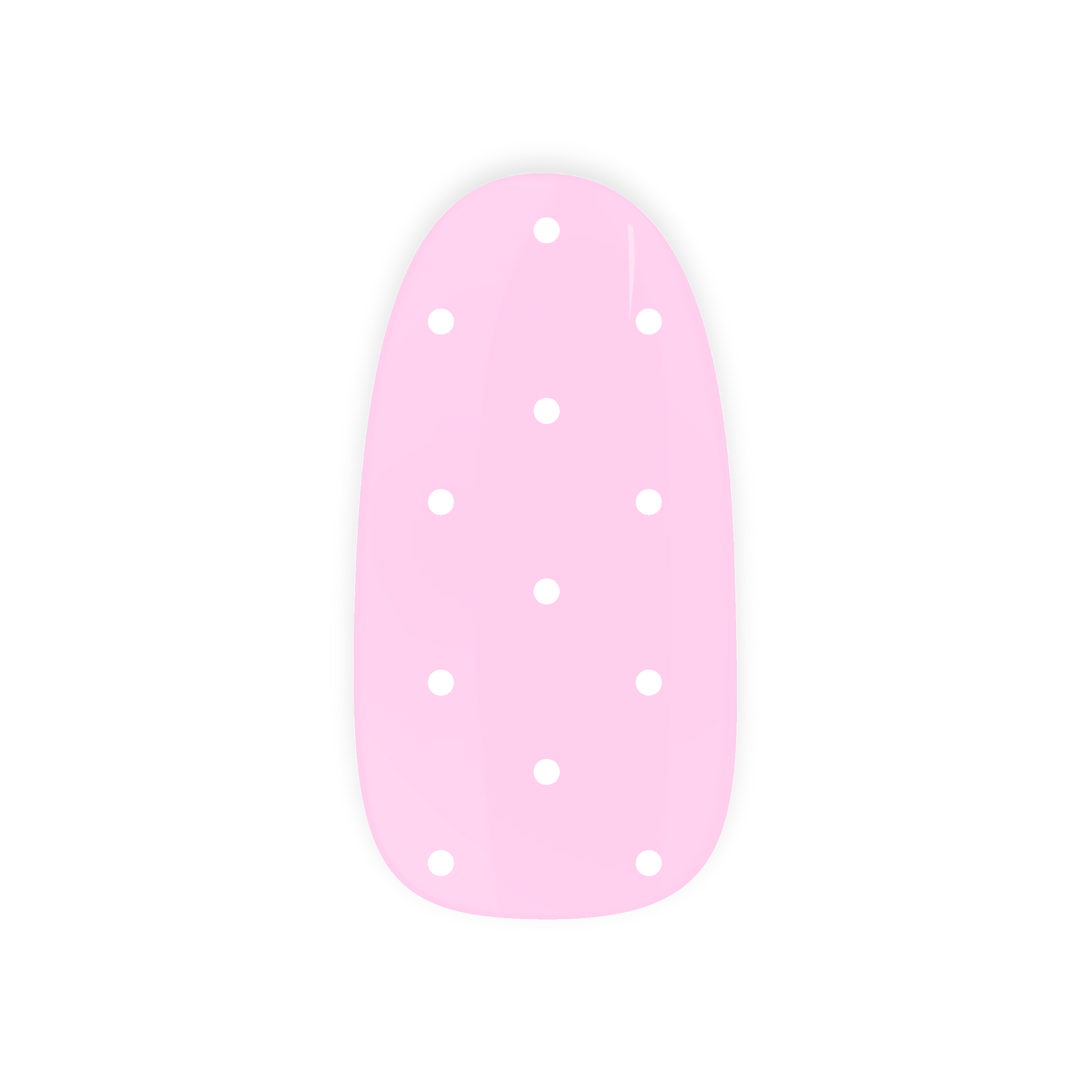 Pink Polka Dots Maniac gellak stickers Manicure Pink Dots