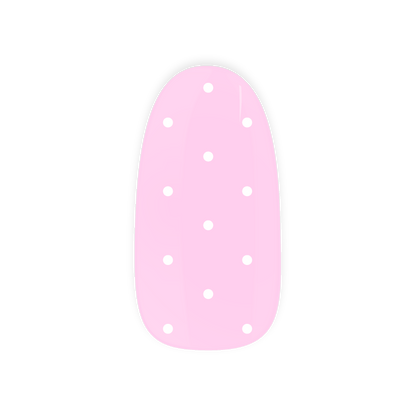Pink Polka Dots Maniac gellak stickers Manicure Pink Dots