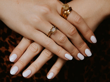 Pippa Purple Maniac Nails gellak stickers Manicure Purple Rings