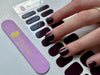 Winter Ready Bundle Maniac Nails Dark Gellak Sticker Manicure Posey Purple
