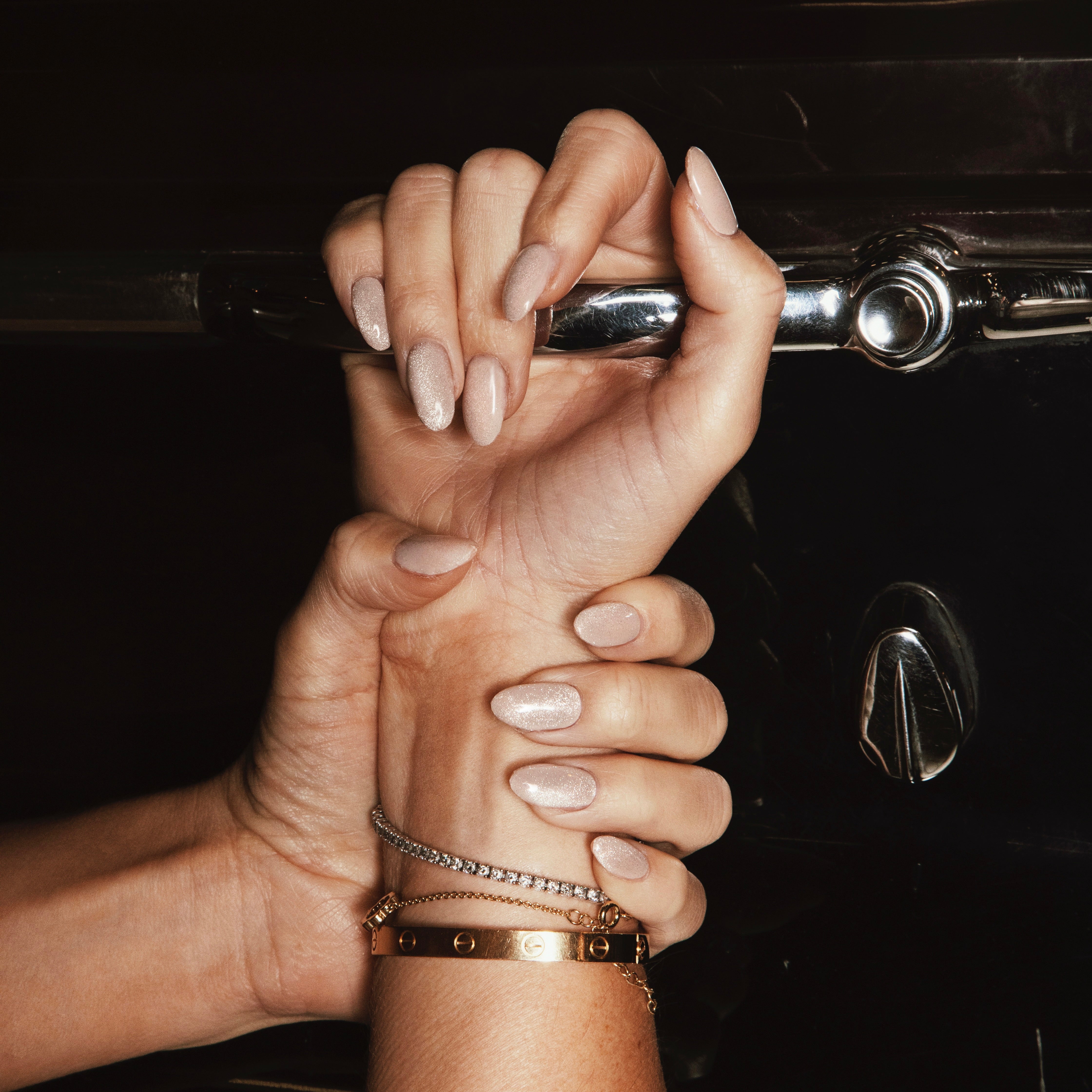 Silver Strike Maniac gellak stickers Manicure glitter armbanden