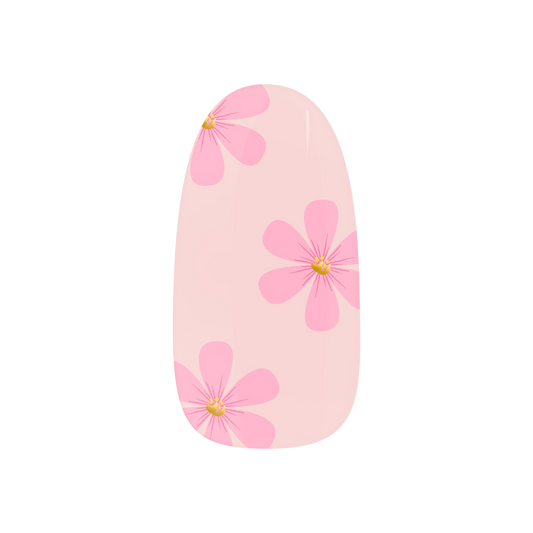Soft Garden Maniac gellak stickers Manicure Pink