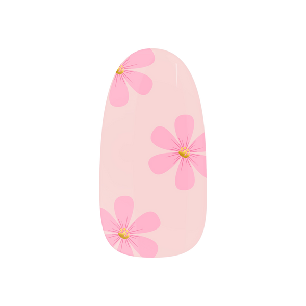 Soft Garden Maniac gellak stickers Manicure Pink