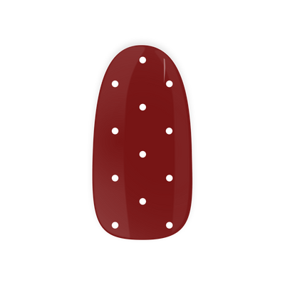 Spotted Red - Maniac gel nail stickers