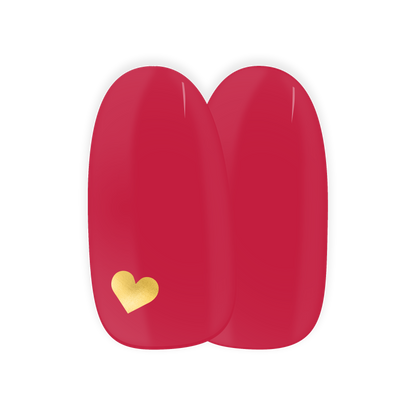 The love issue by jan maniac gelstickers hand red hart