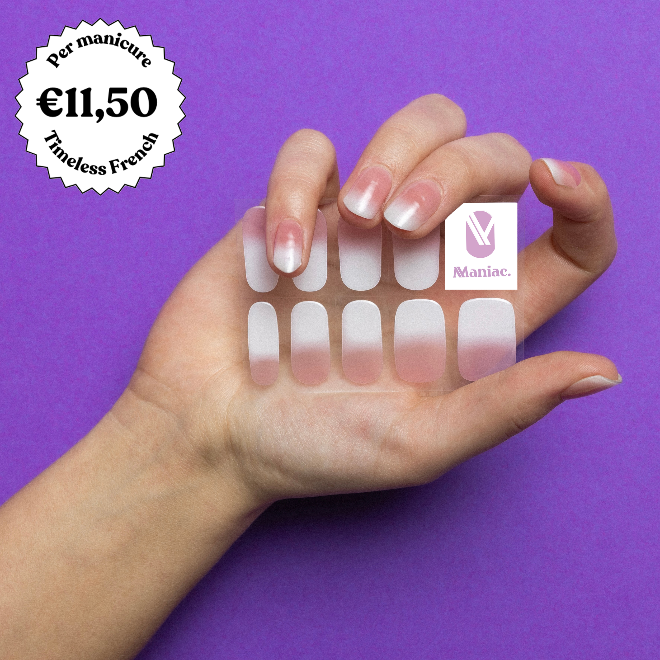Maniac Nails - Timeless French