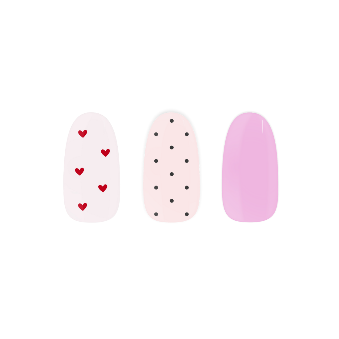 Valentine Bundle Maniac gellak stickers Bundle pink