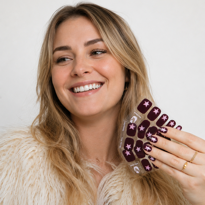 Wishing Star Maniac Nails Gellak Stickers Pink Smile