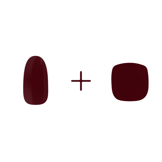 Ruby Red - Mani+Pedi