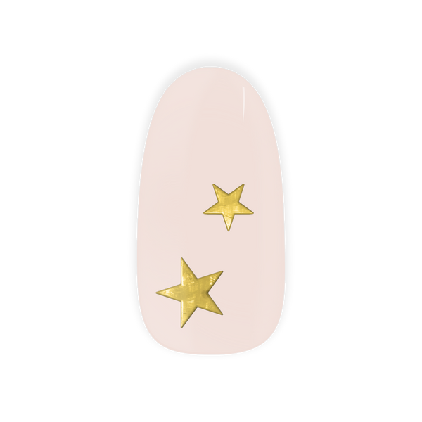 Golden star Anouk Nijs maniac gelstickers hand 