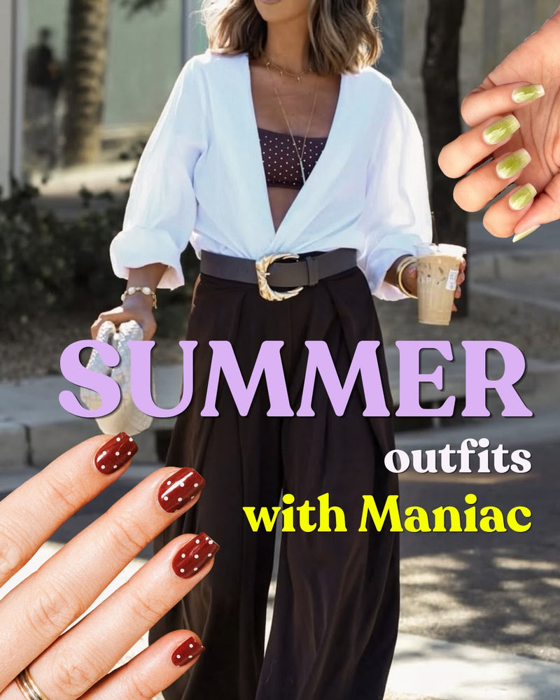 It’s officially summer! ☀️

And we’ve put together some summer outfits with a little Maniac inspiration.

Which one is your favourite? 💜