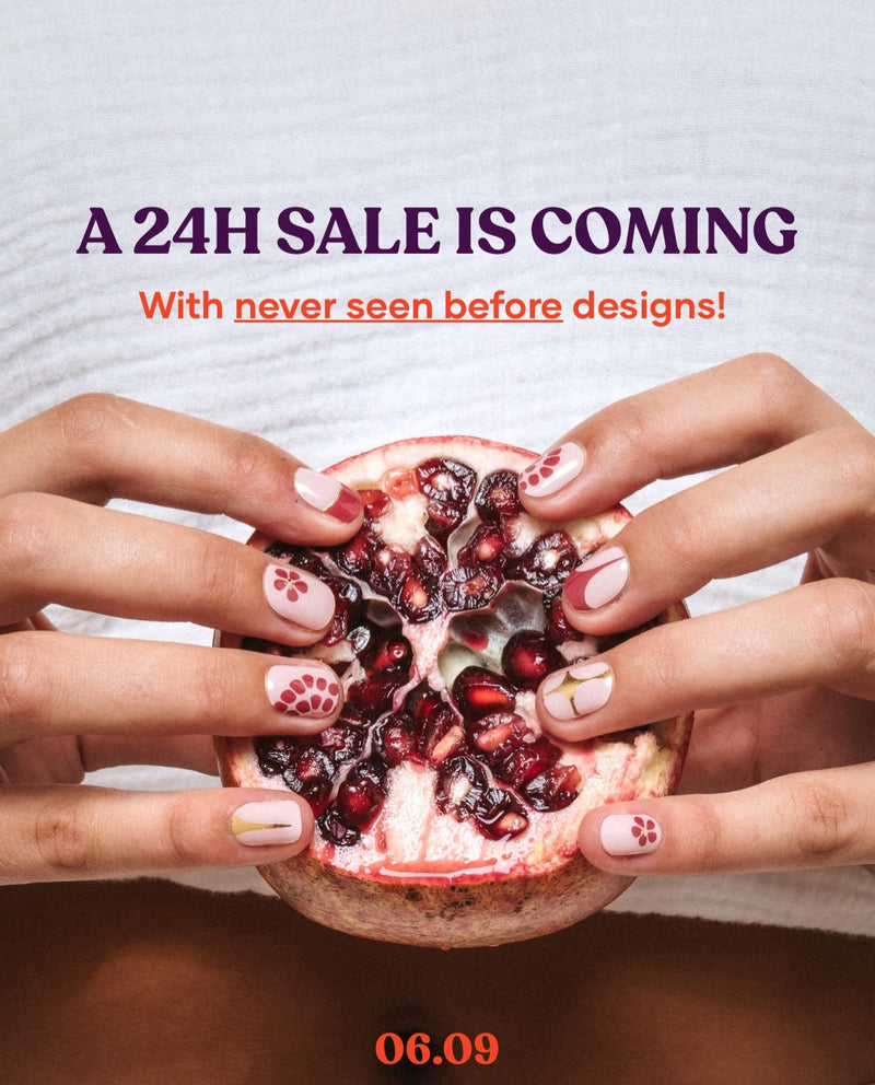 24H SALE IS COMING💜

Early access to never-before-seen Nail Art Designs. Mark your calendars Maniacs!✨