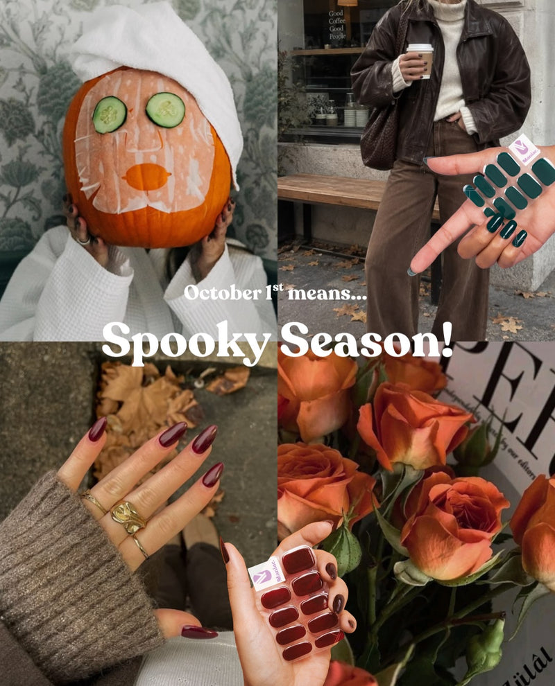 Spooky season is here, Maniacs! 🎃👻🌙 

October 1st calls for pumpkin everything and your favourite fall mani. 

Shop yours today!