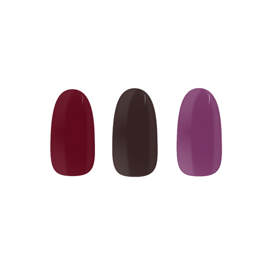 let's be you bundle maniac nails stickers red brown purple
