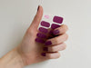 Paulette's Curve Maniac Nails gellak stickers Manicure Nail Art Purple sheet