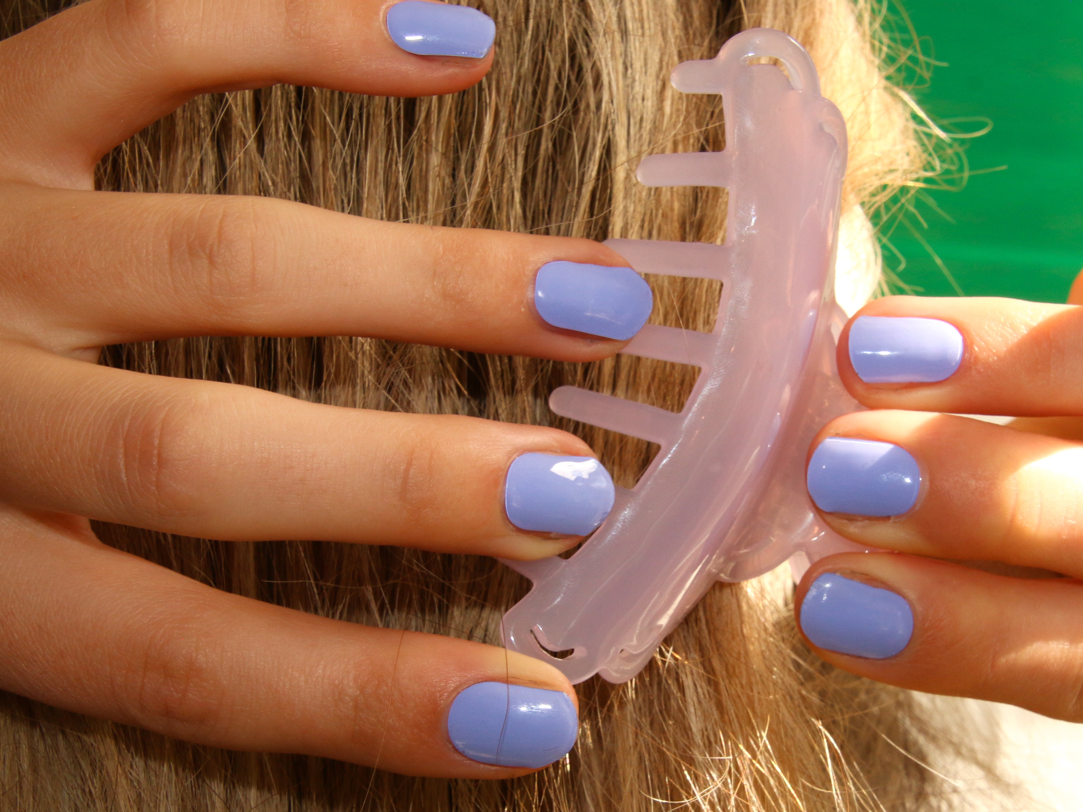 Pepito Purple Maniac Nails gellak stickers Manicure Solid Purple Blue purple hair clip