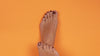 Gel Nail sticker toes Turtle tutorial
