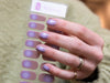 Twilight Maniac Nails Purple Aura Nail Art Gellak Sticker Manicure  sheet