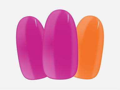 Orange is the new Pink Carolien Spoor Maniac Nails Oranje en Roze Gellak Stickers Manicure  product image