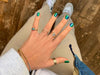 Green flow maniac gellak stickersGreenflow Maniac Nails Green and Blue Manicure Gellak Stickers