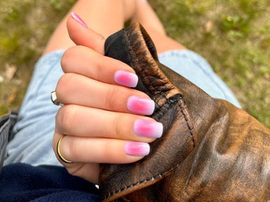 Maniac Manicure Aura nagels rozeMain Character Maniac Nails Aura pink en purple Nail Art Gellak Sticker Manicure 