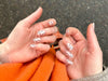 Maze Runner van Maniac Nails ManicureMaze runner Maniac Nails Nail Art Manicure gellak stickers orange 