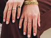Pastel Dreams maniac nails pink and purple glitter nail art Gellak Sticker Manicure rings